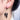 Black Leaf Zircon Earrings - Nature-Inspired Jewelry - DecorOfficial