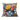 Floral Embroidered Cushion Cover 45x45 - Luxury Canvas Home Decor - DecorOfficial