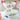 Floral Porcelain Bowls Set - Gold Trim Design Month Theme Set of 4 - DecorOfficial