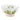 Floral Porcelain Bowls Set - Gold Trim Design Month Theme Set of 4 - DecorOfficial