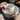 Frosted Ceramic Serving Bowl - Stone Texture Straight Edge Dish - DecorOfficial
