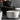 Frosted Ceramic Serving Bowl - Stone Texture Straight Edge Dish - DecorOfficial