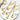 Gold Flower Stainless Steel Teaspoon Set - Elegant Coffee and Dessert Spoons - DecorOfficial