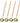 Gold Stainless Steel Coffee Spoons Set - 4 Espresso Tea Spoons - DecorOfficial