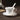 Gold Wave Tea Cup Set - 200ml High-Grade Bone China Drinkware - DecorOfficial