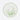 Green Flower Print Dinner Plate – Elegant Ceramic Floral Design - DecorOfficial