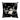 Halloween Throw Pillow Cover - Black Witch Ghost Linen Pillowcase - DecorOfficial