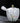 Hand Painted White Teapot - Anti-Scald Kung Fu Tea Set with Side Handle - DecorOfficial