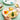 Kids Cartoon Grid Plate - Fun & Functional Divider Dish for Breakfast & Snacks - DecorOfficial
