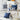 Luxe Blue Tufted Pillowcase - Embroidered Home Decor 45x45cm 30x50cm - DecorOfficial
