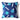 Luxe Blue Tufted Pillowcase - Embroidered Home Decor 45x45cm 30x50cm - DecorOfficial