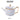 Luxury Gold Bone China Coffee and Tea Set - Elegant Porcelain Ceramics - DecorOfficial