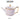 Luxury Gold Bone China Coffee and Tea Set - Elegant Porcelain Ceramics - DecorOfficial