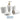 Modern Bath Accessory Set - Menella Collection - DecorOfficial