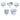 Porcelain Dinner Set - Blue and White Imitation Dinnerware - DecorOfficial