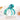 Handmade Colored Glass Octopus Ornament - Unique Sea Creature Decor - DecorOfficial