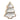 Christmas Tree Ceramic Plates with Bamboo Stand - Holiday Serving Dishes - DecorOfficial