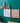 Pastel Blue Wall-Mounted Knife Organizer - 2 Pack - DecorOfficial