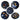 Rotatable Ceramic Snack Plate - Night Sky Design - DecorOfficial