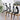 Abstract Metal Home Decor Figures - Modern Sculptures for Home Accent - DecorOfficial