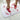 Red Footprint Microfiber Memory Foam Bath Mat - DecorOfficial