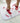Red Footprint Microfiber Memory Foam Bath Mat - DecorOfficial