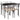 Modern Metal Frame Kitchen Table Set - 5PC Dining Table with Chairs - DecorOfficial