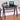 Modern Metal Frame Desk with Printer Shelf - Home Office Workstation - DecorOfficial