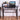 Modern Metal Frame Desk with Printer Shelf - Home Office Workstation - DecorOfficial