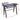Modern Metal Frame Desk with Printer Shelf - Home Office Workstation - DecorOfficial