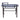 Modern Metal Frame Desk with Printer Shelf - Home Office Workstation - DecorOfficial