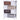 4-Drawer Wooden Storage Cabinet with Woven Baskets - DecorOfficial