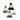 Badminton Chandelier Lamp - Elegant Sports Lighting Fixture - DecorOfficial