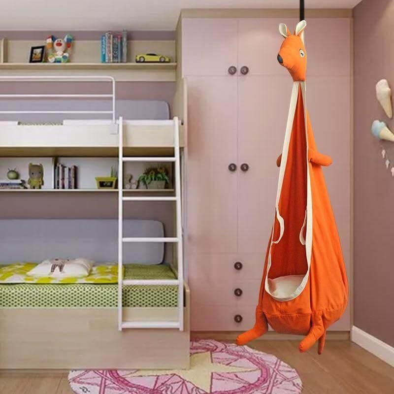 känguru hängematte Känguru-Hängematte für Kinder – Kindersichere Tierhängematte Auf den Plabutsch steampunk_industrial Wähle Deine Farbe:Sattes Teal