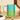 Rainbow Glass Mug - Colorful Drinkware Cup - DecorOfficial