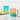 Rainbow Glass Mug - Colorful Drinkware Cup - DecorOfficial