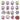 Rose Icing Nozzle Set for Christmas Pastry Decorating - Ideal for Festive Treats - DecorOfficial