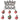 Rose Icing Nozzle Set for Christmas Pastry Decorating - Ideal for Festive Treats - DecorOfficial