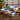 Sakura Blue Ceramic Dining Set - Soup Bowl Flat Plate - DecorOfficial