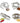 Stainless Steel Tart Mold Set - Multi-Shape Baking Cutter - DecorOfficial