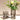 Vintage Striped Glass Vase - Decorative Home Accent - DecorOfficial